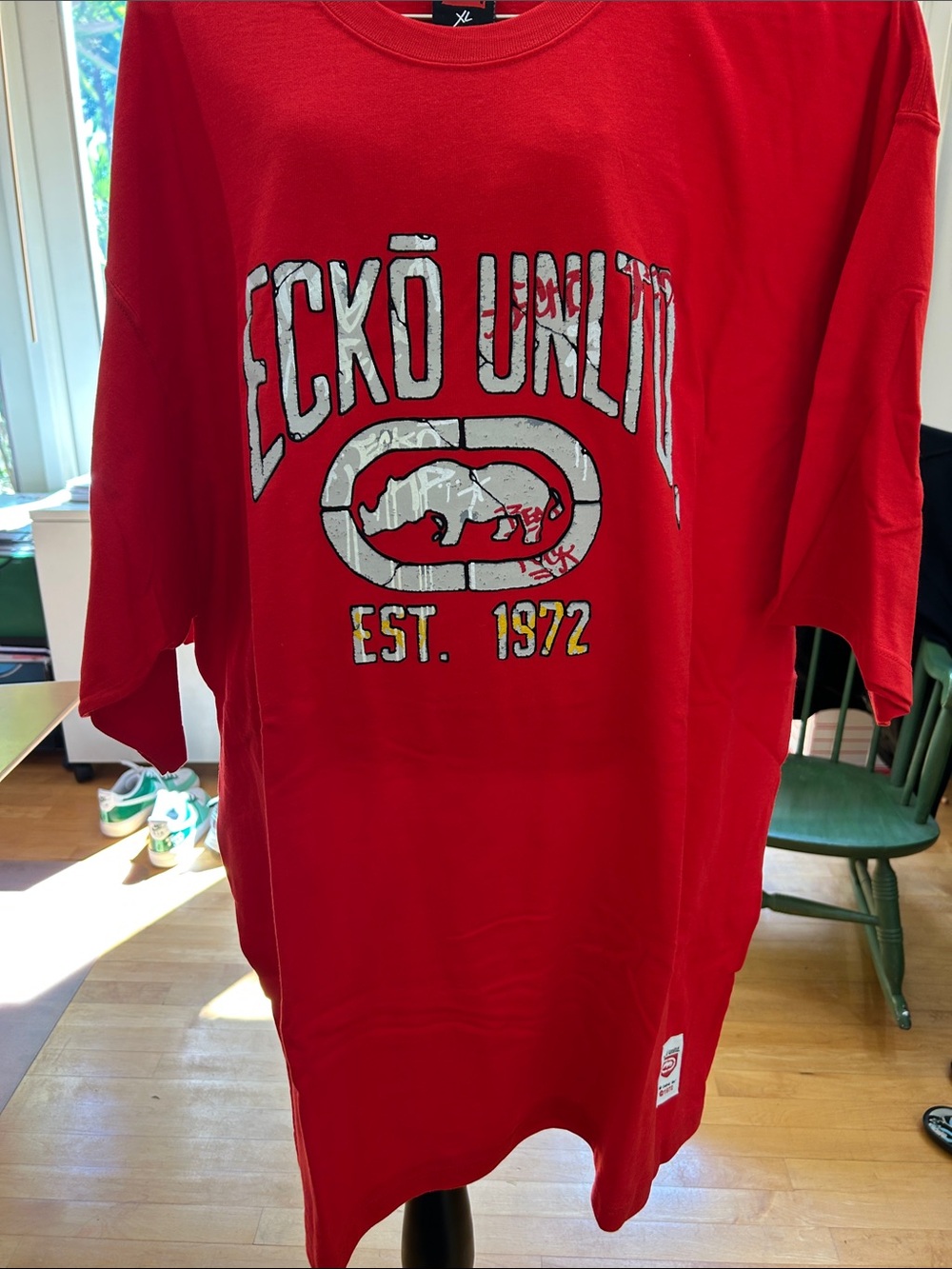 Ecko Unlimited Red Graphic Short Sleeve Tee